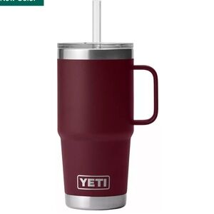 NWT WILD VINE RED tumbler with tags. Yeti has discontinued 25 oz size & color!